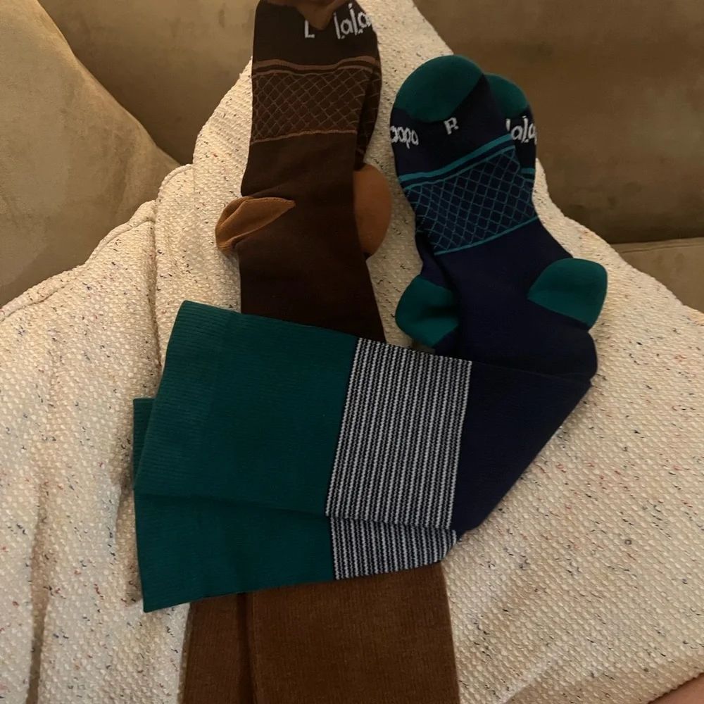Lala Papa Compression Socks Set of 2 - Picture 2 of 7